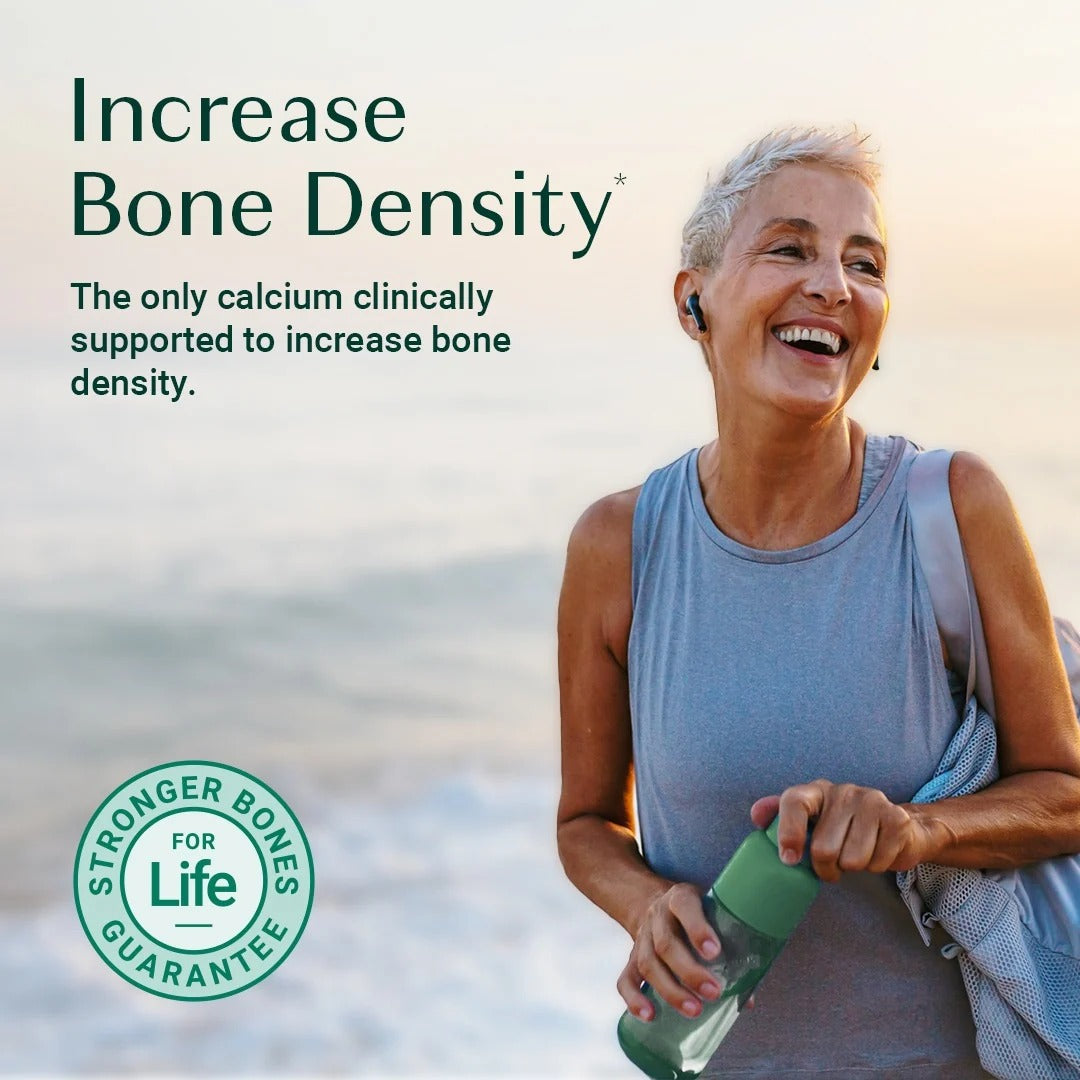 ALGAECAL Plus Calcium Supplement for Bone Density, with D3 K2, 120 Caps