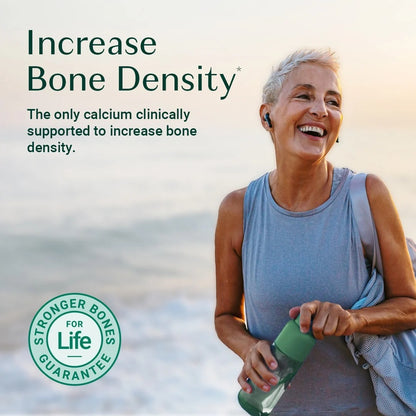 ALGAECAL Plus Calcium Supplement for Bone Density, with D3 K2, 120 Caps
