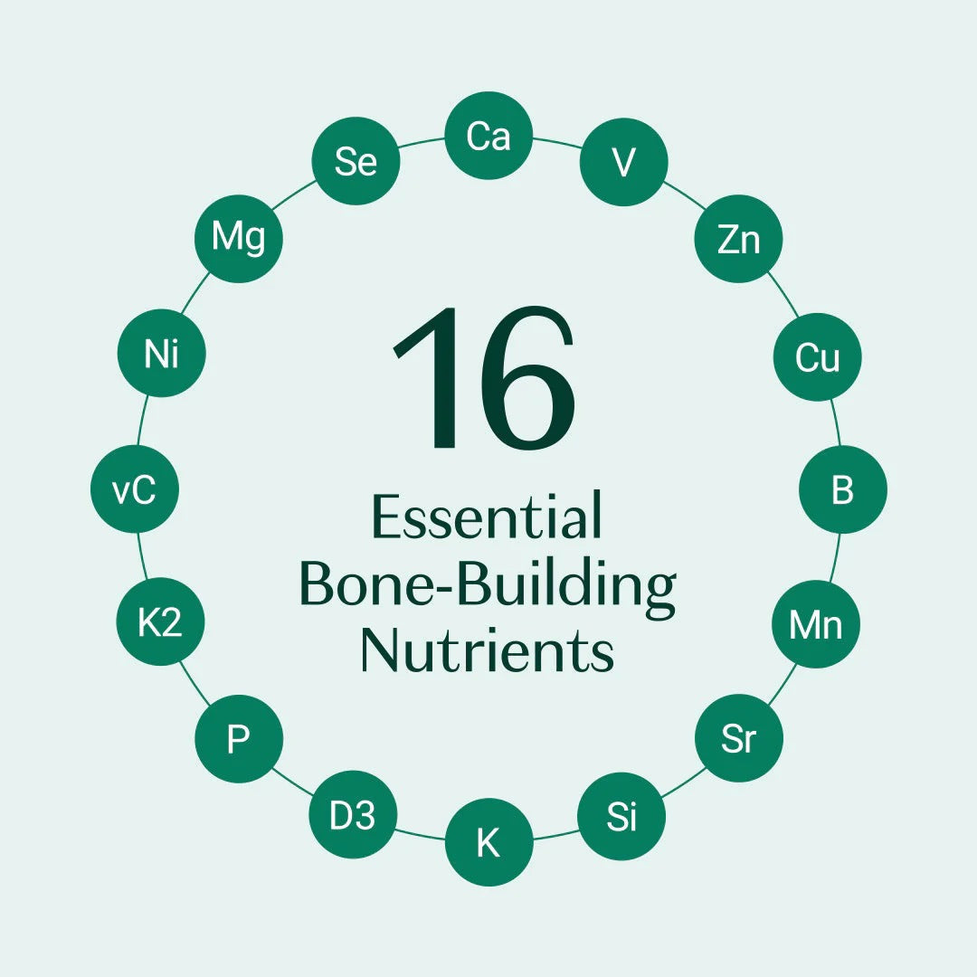ALGAECAL Plus Calcium Supplement for Bone Density, with D3 K2, 120 Caps